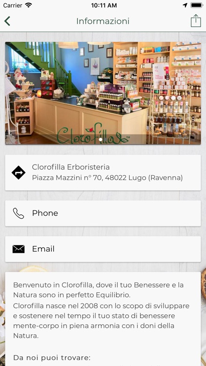 Clorofilla Erboristeria