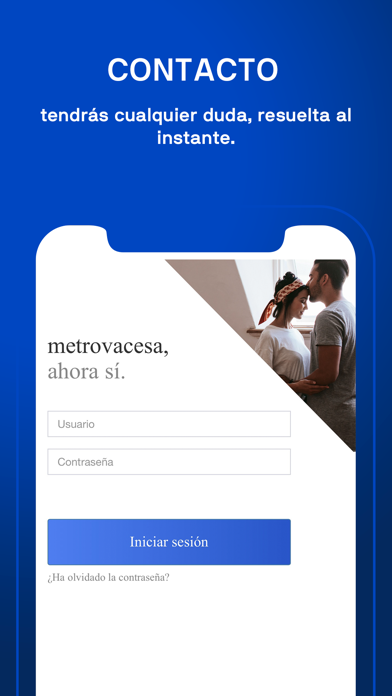 Metrovacesa Clientes Screenshot