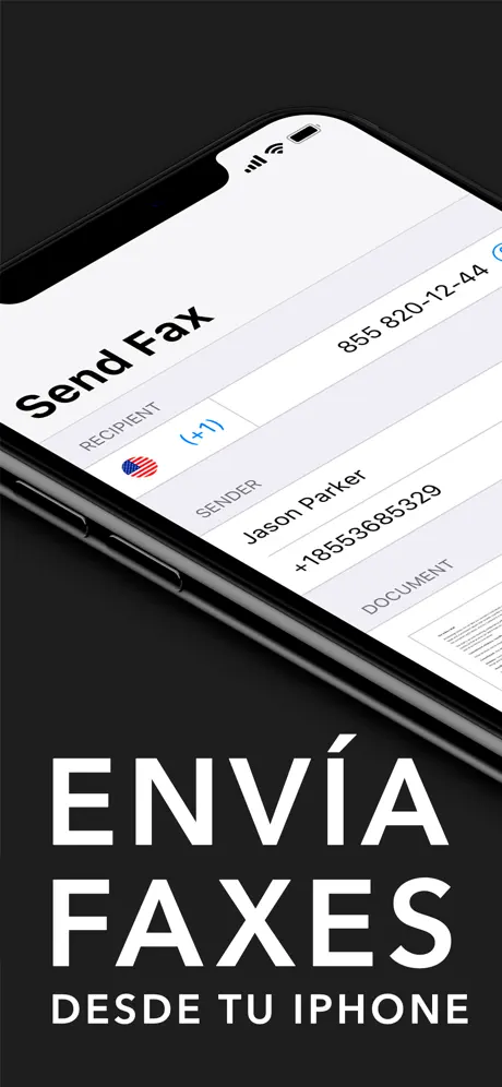 FAX App. Enviar fax con iPhone