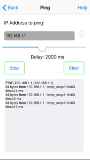 network ping iphone screenshot 4