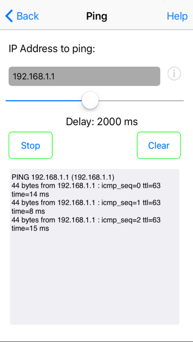 Network Ping screenshot1