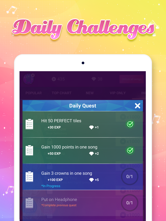 iPad Image of Magic Tiles Piano and Vocal