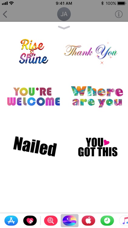6 Animated Daily Stickers