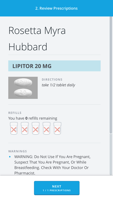 TelePharm Consult Screenshot