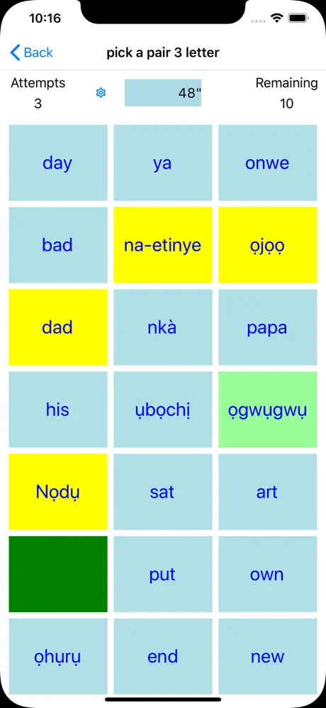 PickAPair Igbo - English