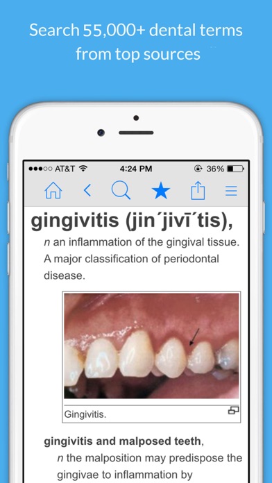 Screenshot #1 pour Dental Dictionary by Farlex