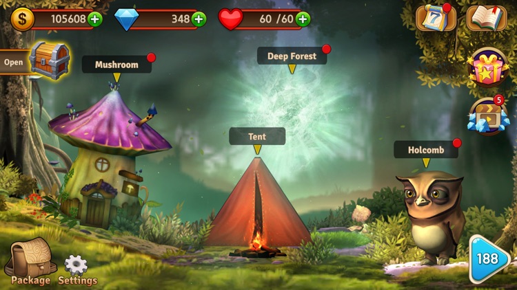 Match 3 Games - Forest Puzzles screenshot-4