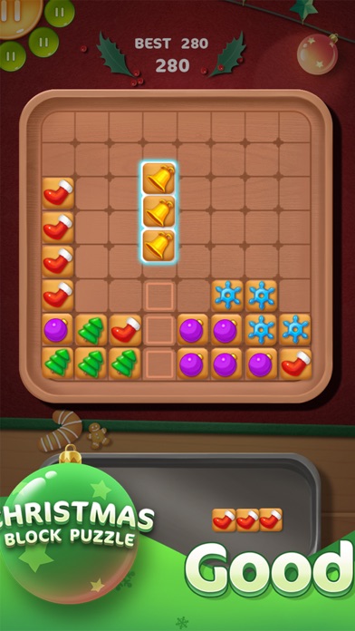 Screenshot #2 pour Christmas Block Puzzle