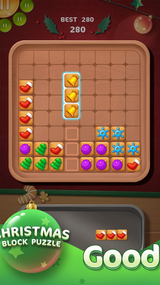#2. Christmas Block Puzzle (iOS) 由: 剑锐 廖
