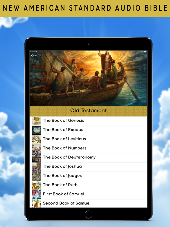 Screenshot #4 pour NASB Holy Bible Audio Book