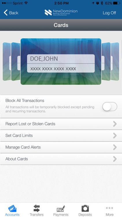 NewDominion Bank Phone screenshot-5