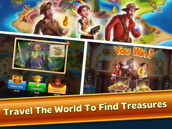 Solitaire Treasure Hunt iPad app afbeelding 3
