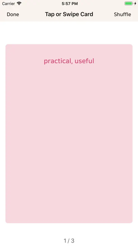 Unlimited Flash Cards screenshot 5 of 9