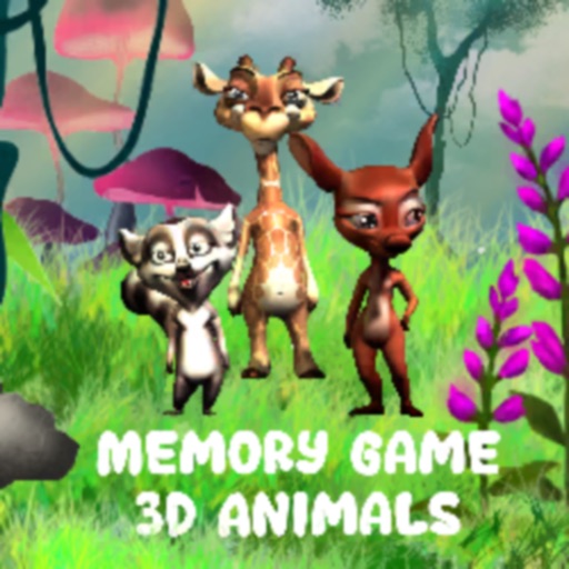 Memory Game : 3D Animals