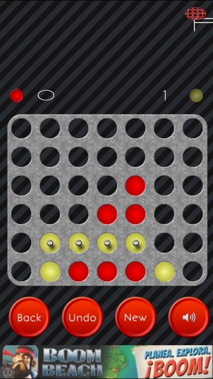 Four in a row (4 in a line)