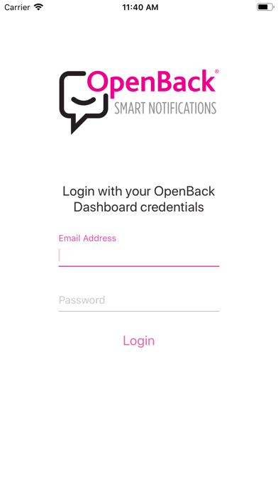 OpenBack Companion App