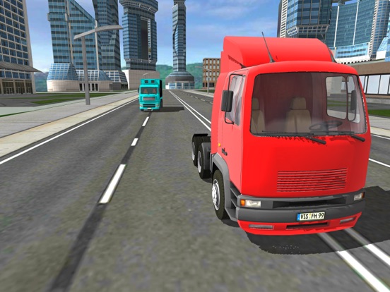 Euro Truck Driving 3D Sims iPad screenshot