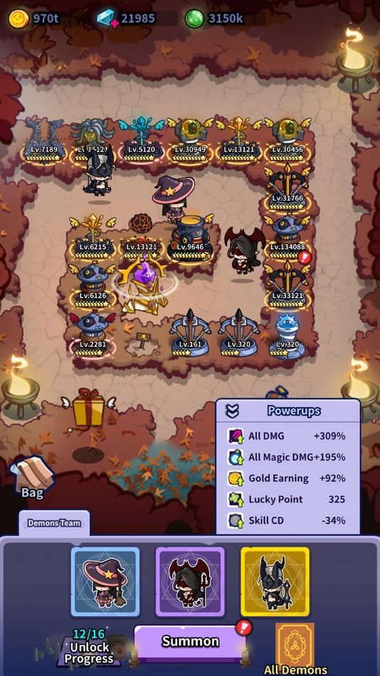 #6. Idle Defense: Dark Forest (iOS) 由: 键富 何