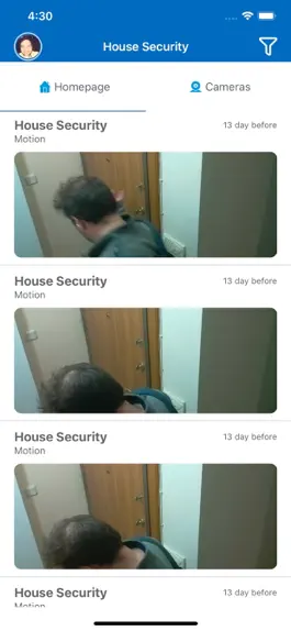 Game screenshot GuardX Home Security Camera apk