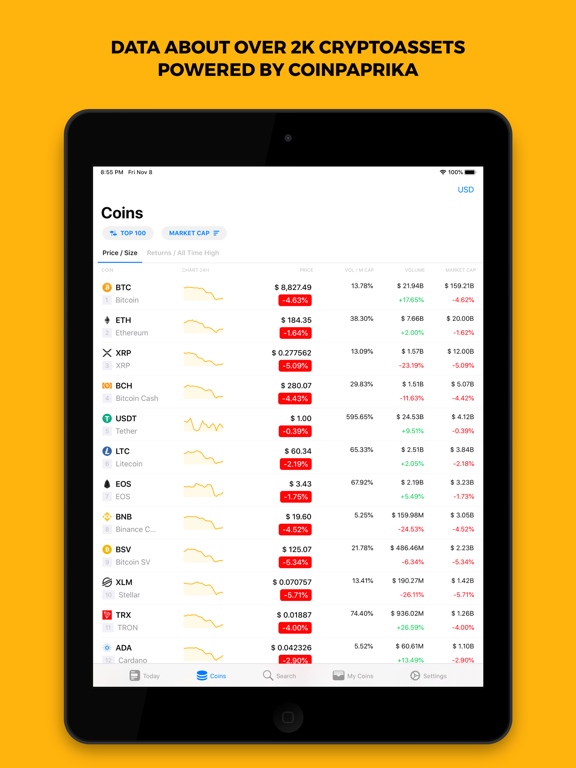 Screenshot #6 pour COINS: One App For Crypto