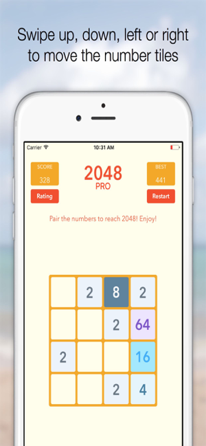 ‎2048 Tile Pairing PRO Screenshot