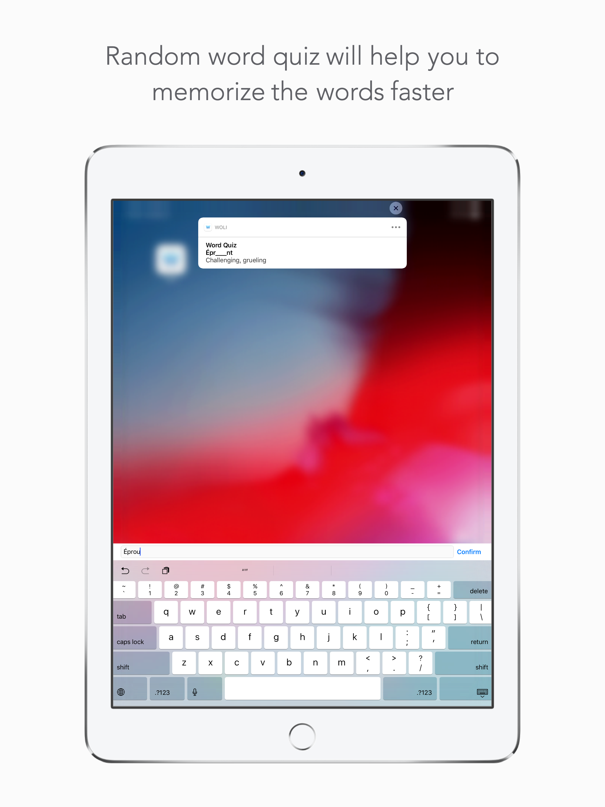 Woli: Word List made easy screenshot 4