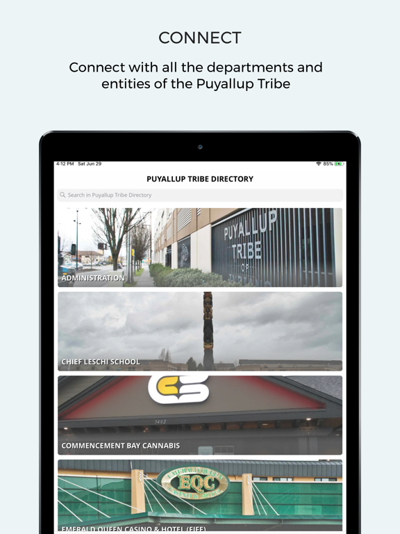 Screenshot #4 pour Puyallup Tribe Directory