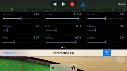 How to cancel & delete parametric equalizer 2