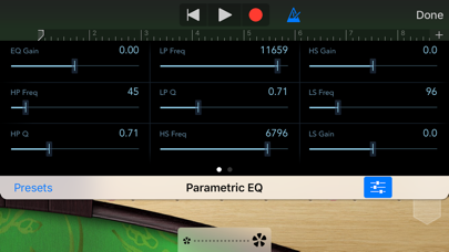 Parametric Equalizer screenshot 3