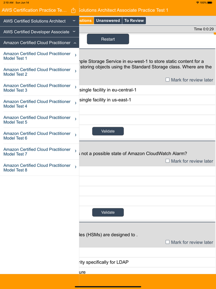 AWS Cert Practice Tests