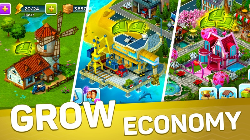 SuperCity: Farm To City Sim screenshot 3