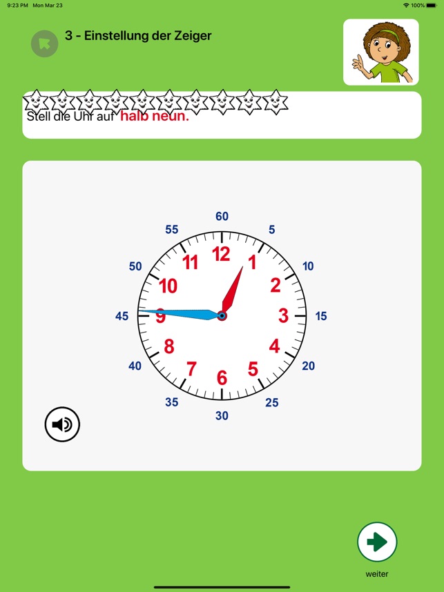 übungsblätter Uhr Lernen App Kostenlos Lernuhr Für Die Grundschule