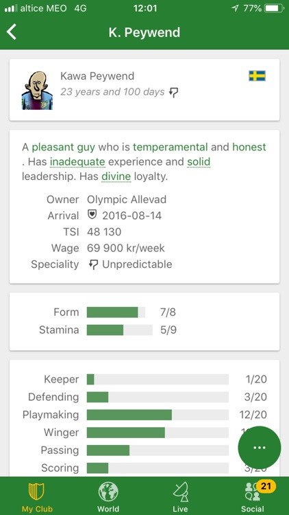 Hattrick Football Manager Game