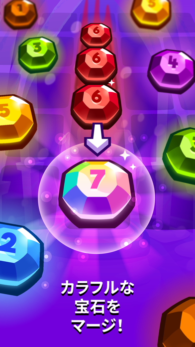 screenshot of Bubbu Jewels - Merge Puzzle 6