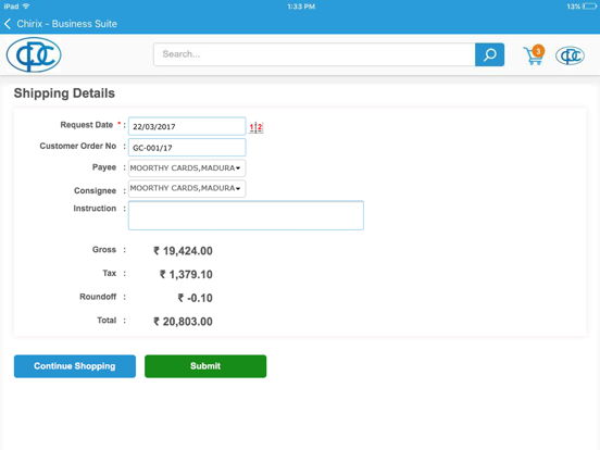 Screenshot #6 pour Chittal Paper Company