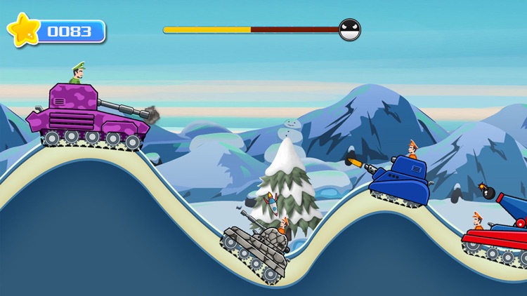 Army Tanks On Hills Mission screenshot-3