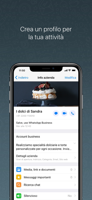 WhatsApp Business Screenshot