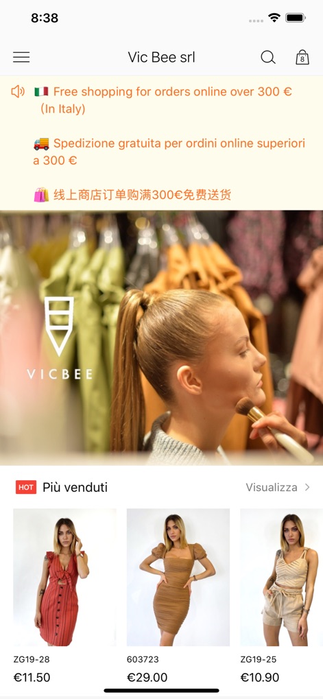 VIC BEE - Shopping App | MWM
