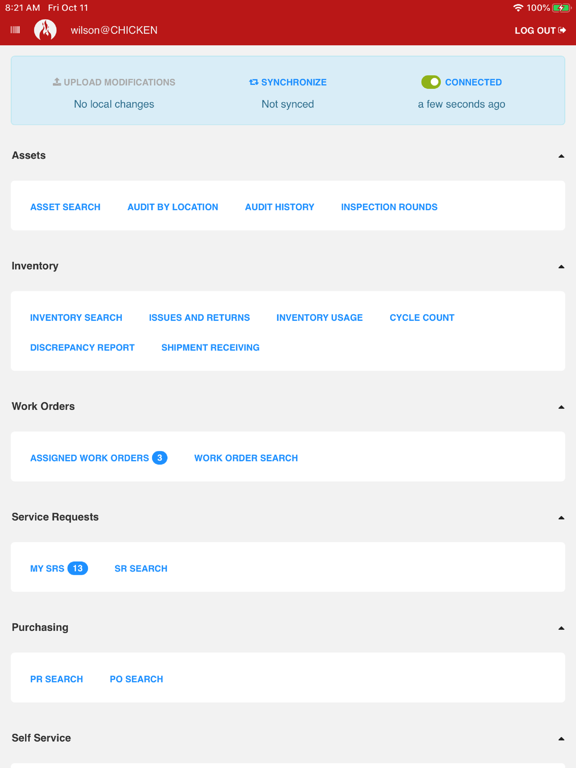 Screenshot #4 pour Prometheus Mobile for Maximo