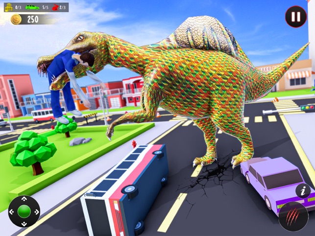 Jurassic Dinosaur City Rampage para Android - Download