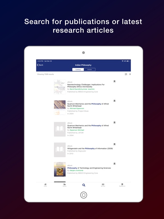 Screenshot #5 pour JCBOSEUST eLibrary