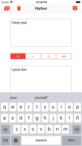 Game screenshot Flip Text - Flip Title apk