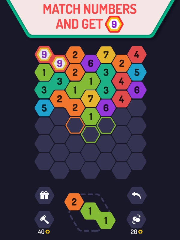 UP 9 - Hexa Puzzle! screenshot 6