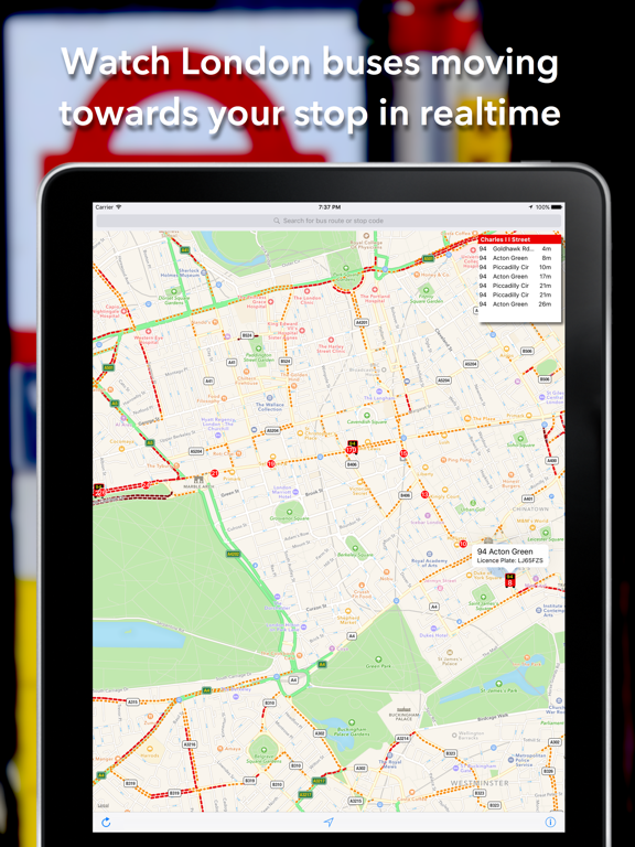 Screenshot #4 pour London Live Bus Map