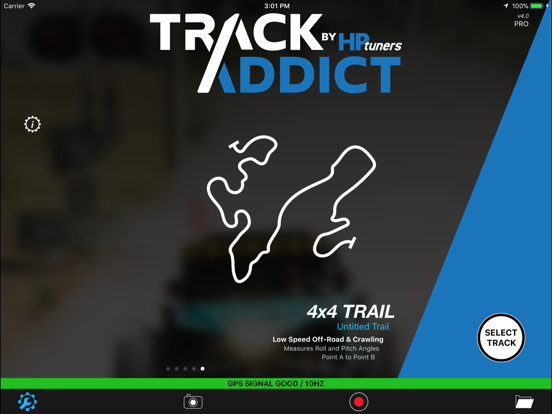TrackAddict Pro iPad app afbeelding 8