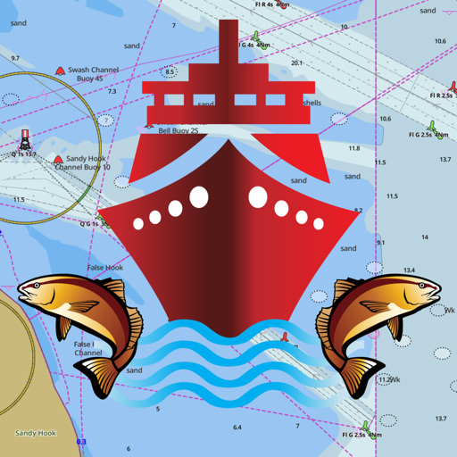 i-Boating:CAN+US Marine Charts icon