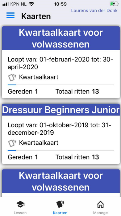 De Ruiter app Screenshot
