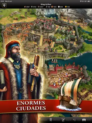 Capture 4 Lords & Knights - Medieval MMO iphone