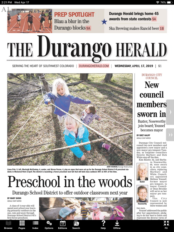 Screenshot #4 pour The Durango Herald E Edition