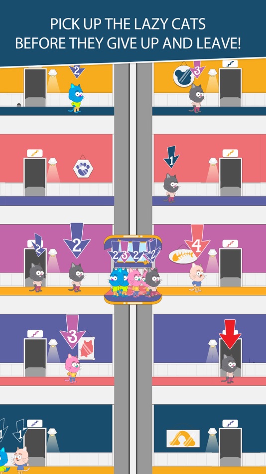#2. Lazy Cat Lift (iOS) 由: LAST HAVEN GAMES LLC